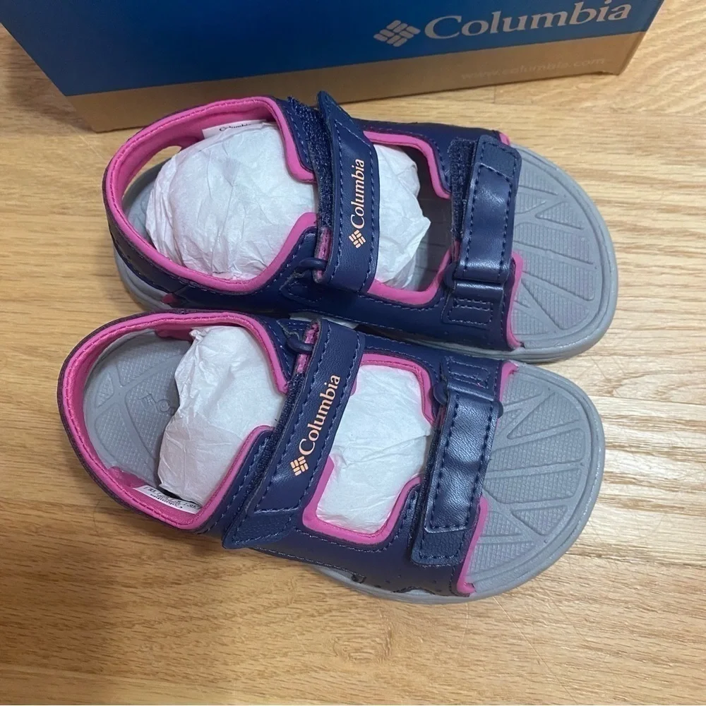 Columbia Techsun Vent Sandals NEW Sz 10 Children Toddler Girls Kids Pink Purple
